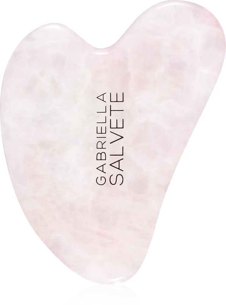 Gabriella Salvete Tools Gua Sha Massageværktøj til ansigt type Rose Quartz 1 stk.