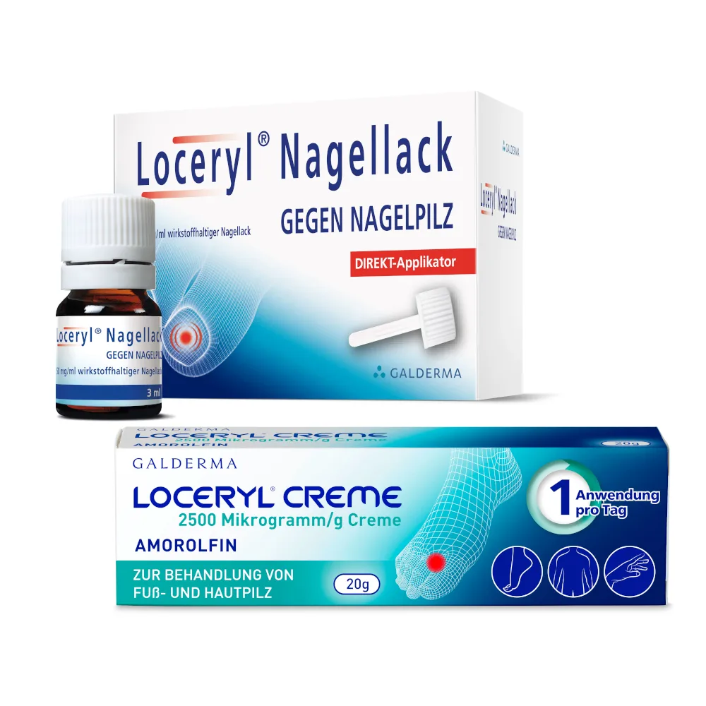Loceryl Nagellack &amp; Creme Set 1 Sparset