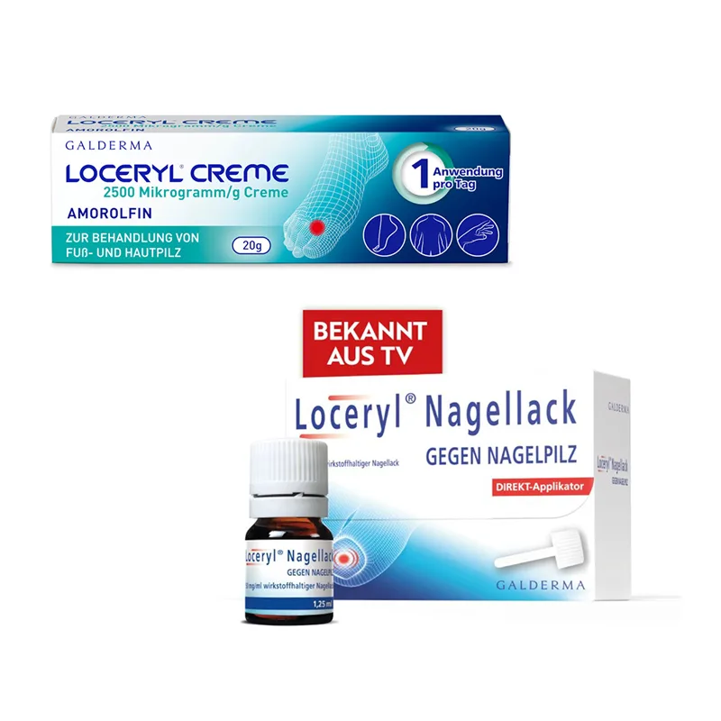 Loceryl Nagellack + Loceryl Creme Set 1 St Sparset