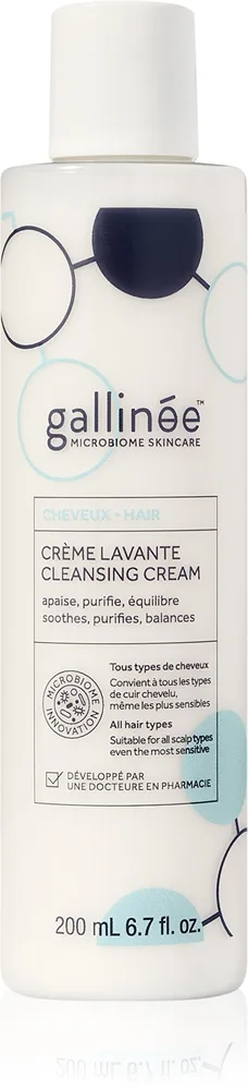 Gallinée HAIR CARE Hair Cleansing Cream Krämigt schampo För friskt och vackert hår 200 ml