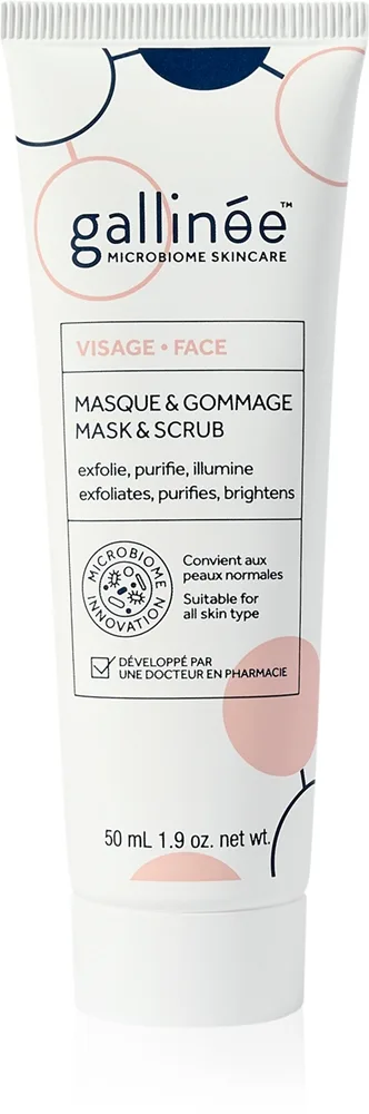 Gallinée SKIN CARE Face Mask & Scrub Mild skrubb 50 ml