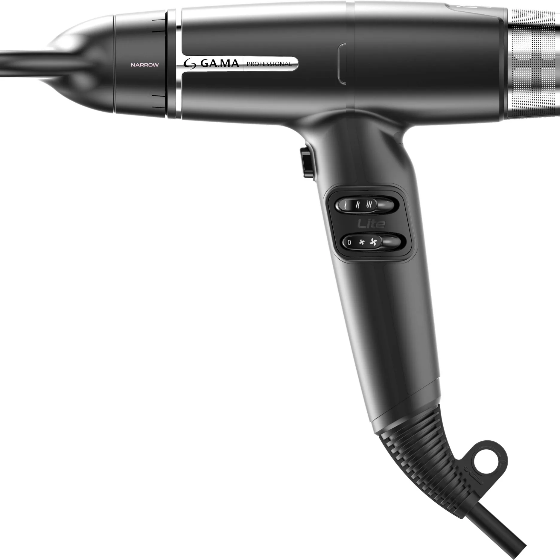 GA.MA Professional iQ Lite Føntørrer - Black