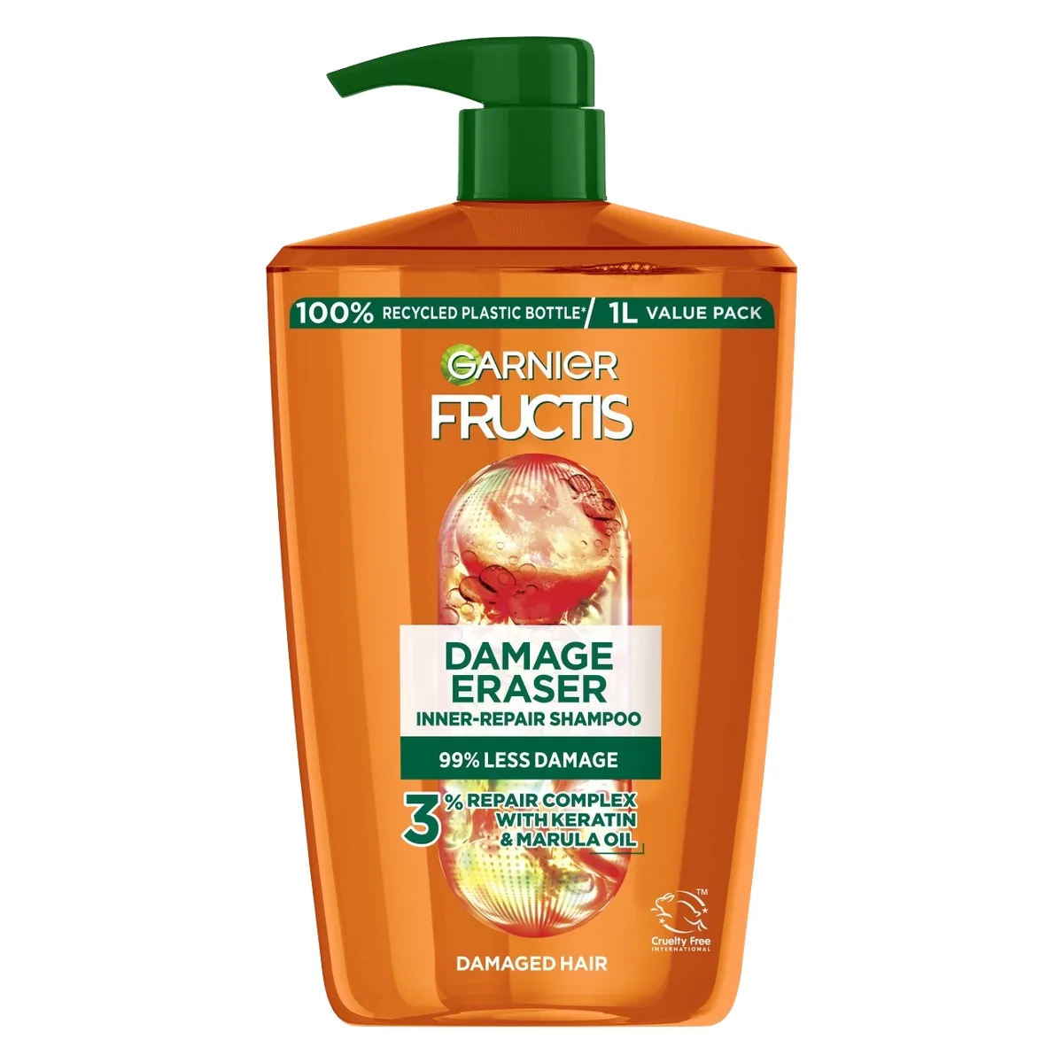 3 för 2 | Garnier Fructis Goodbye Damage Shampoo 1000 ml