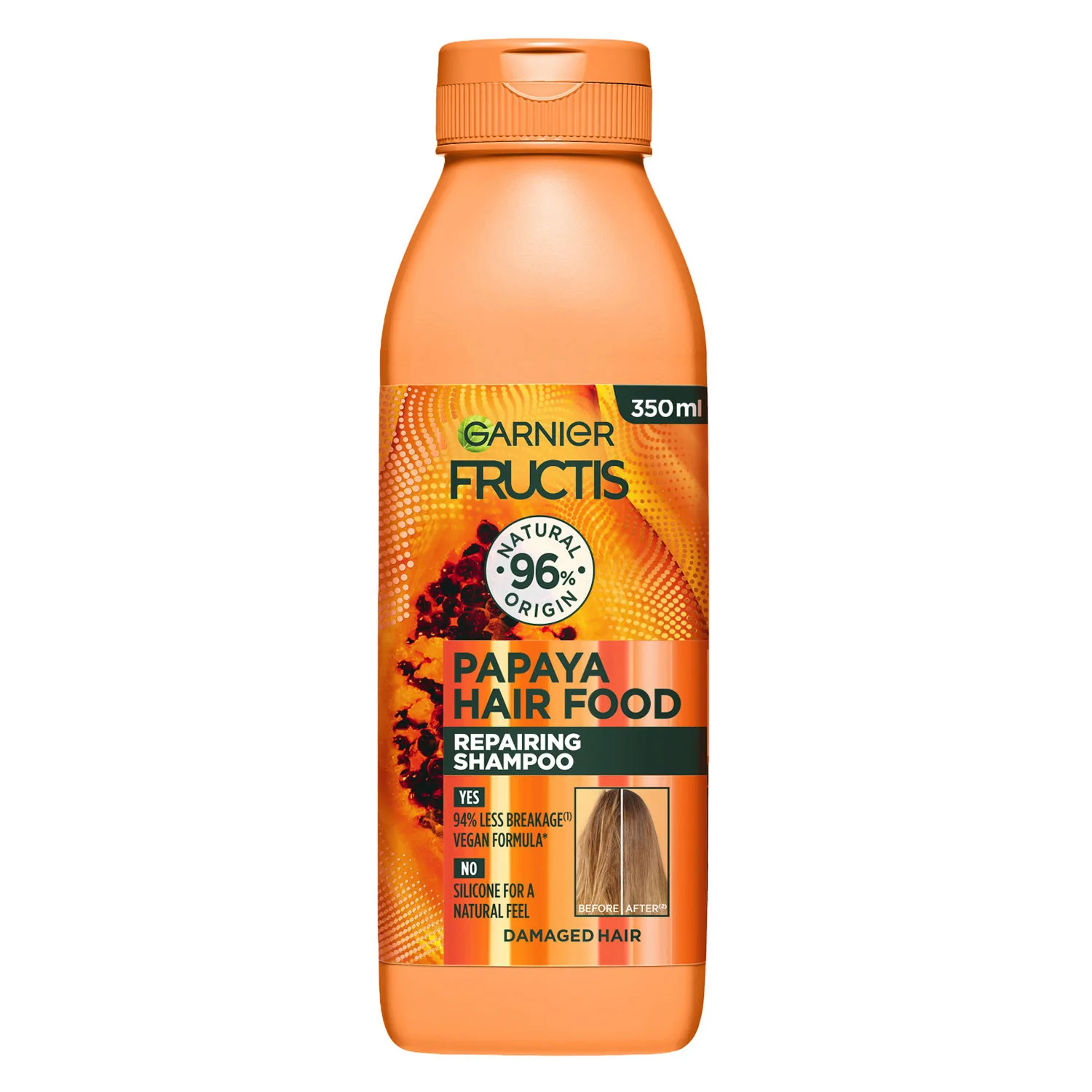 3 för 2 | Garnier Fructis Hair Food Repairing Schampo Papaya 350 ml