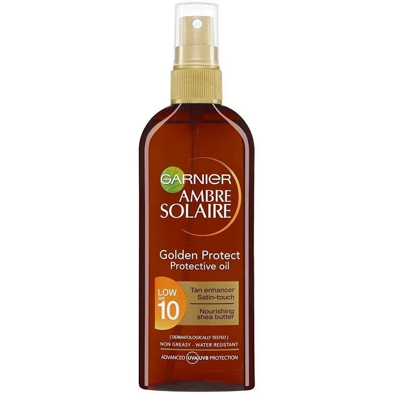 Garnier Ambre Solaire Golden Protect Sun Oil SPF10 150ml