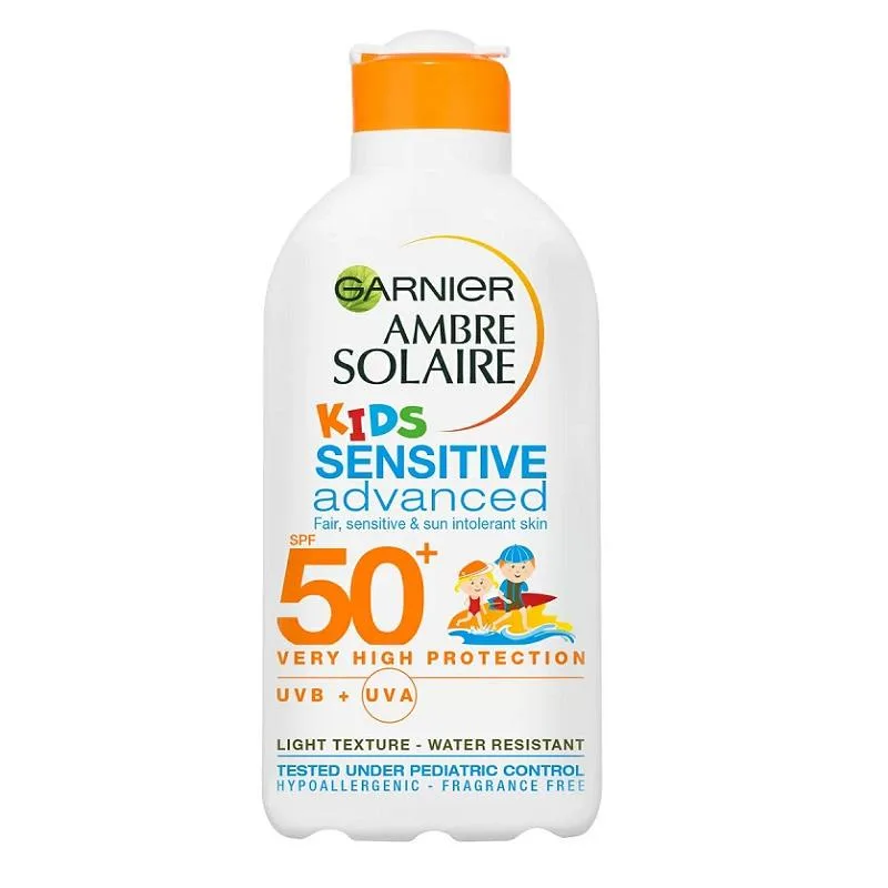 Garnier Ambre Solaire Kids Sensitive Advanced High Protection Lotion SPF50 200ml