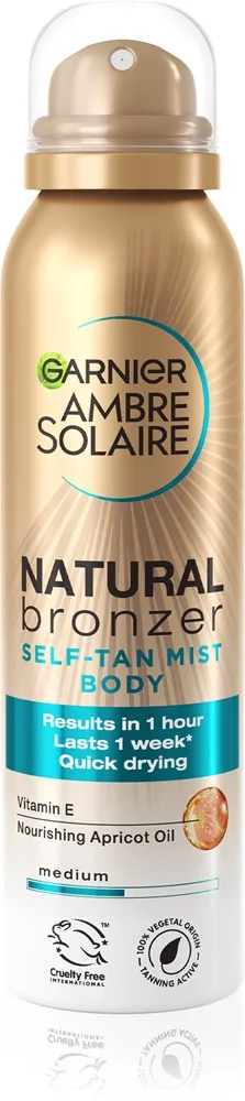 Garnier Ambre Solaire Natural Bronzer Self tan Mist Body - 150 ml
