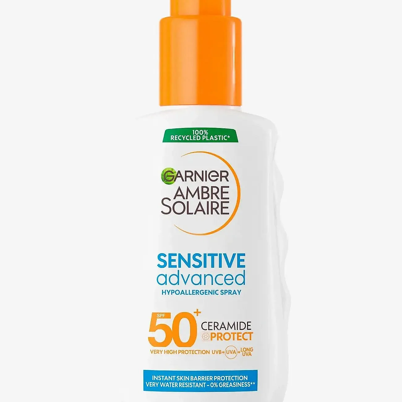 Garnier Garnier Ambre Solaire Sensitive Advanced Protection Spray Spf50+ For Sensitive Skin 150 Ml - Nude - 150 ml