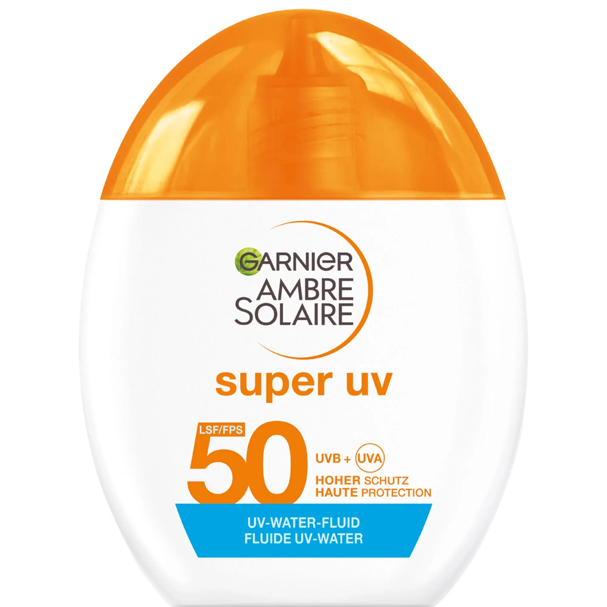 GARNIER Ambre Solaire Super UV UV-Water-Fluid Invisible LSF 50 Solgel