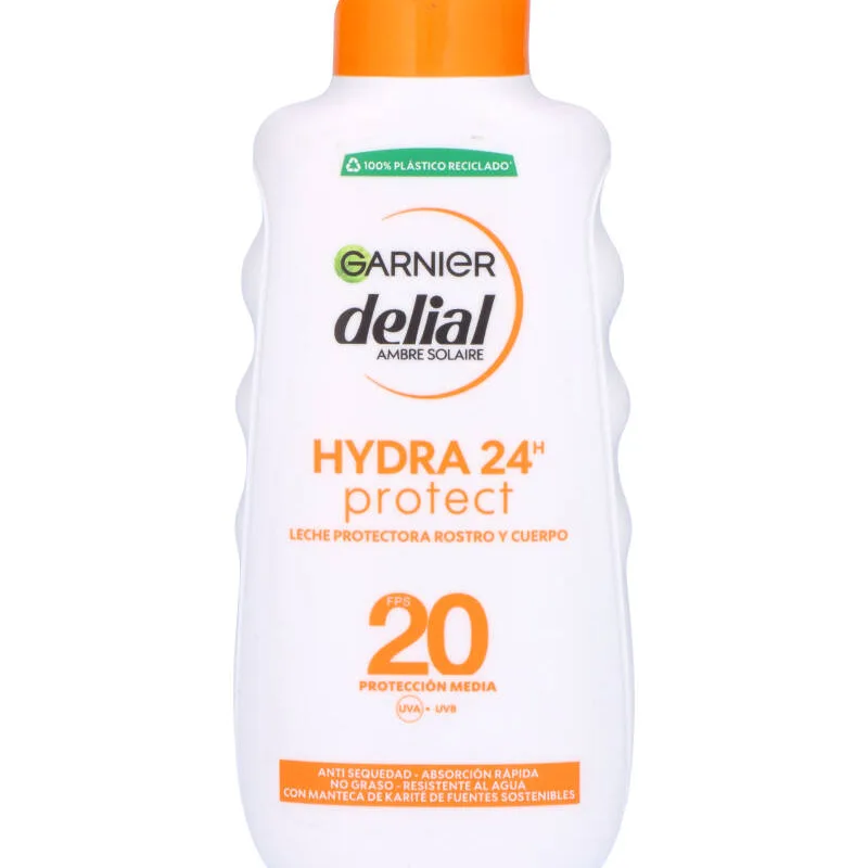 Garnier Delial Ambre Solaire Protection Lotion 24H Hydration SPF20 200 ml