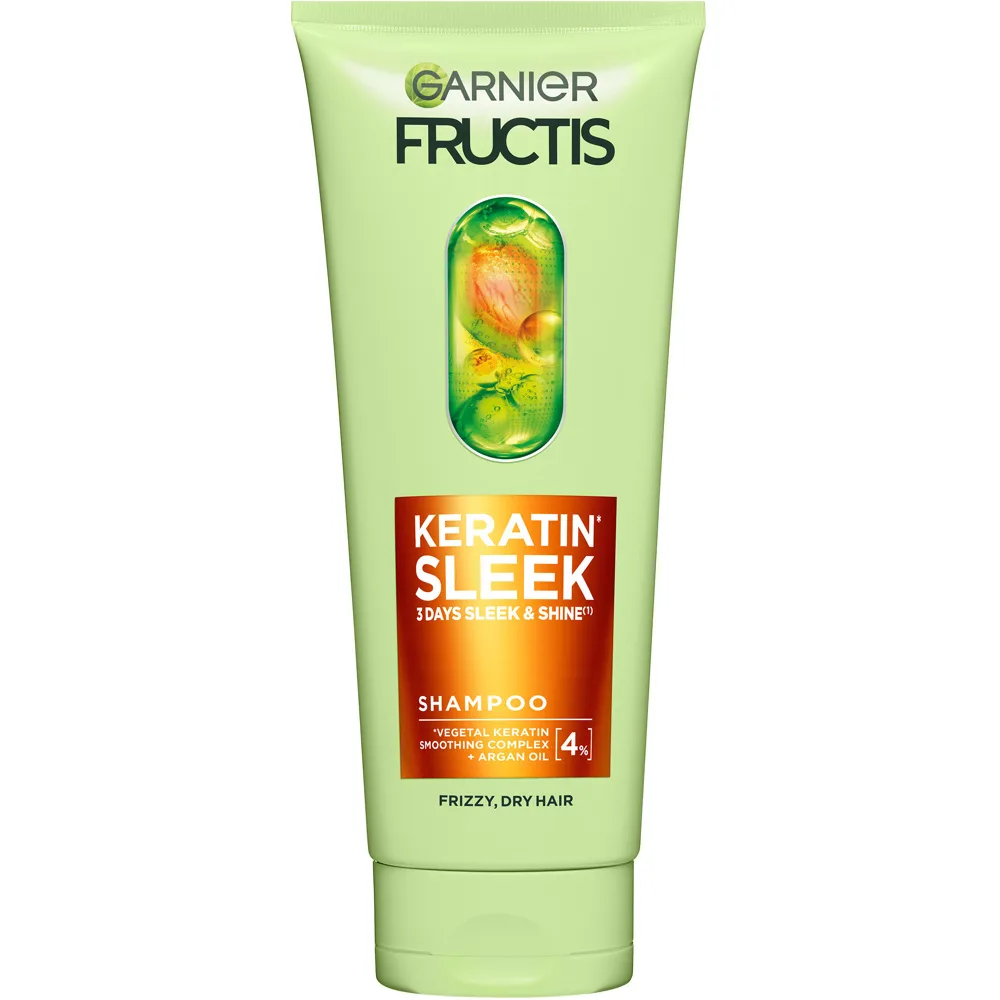 Garnier Fructis Keratin Sleek schampo 200 ml