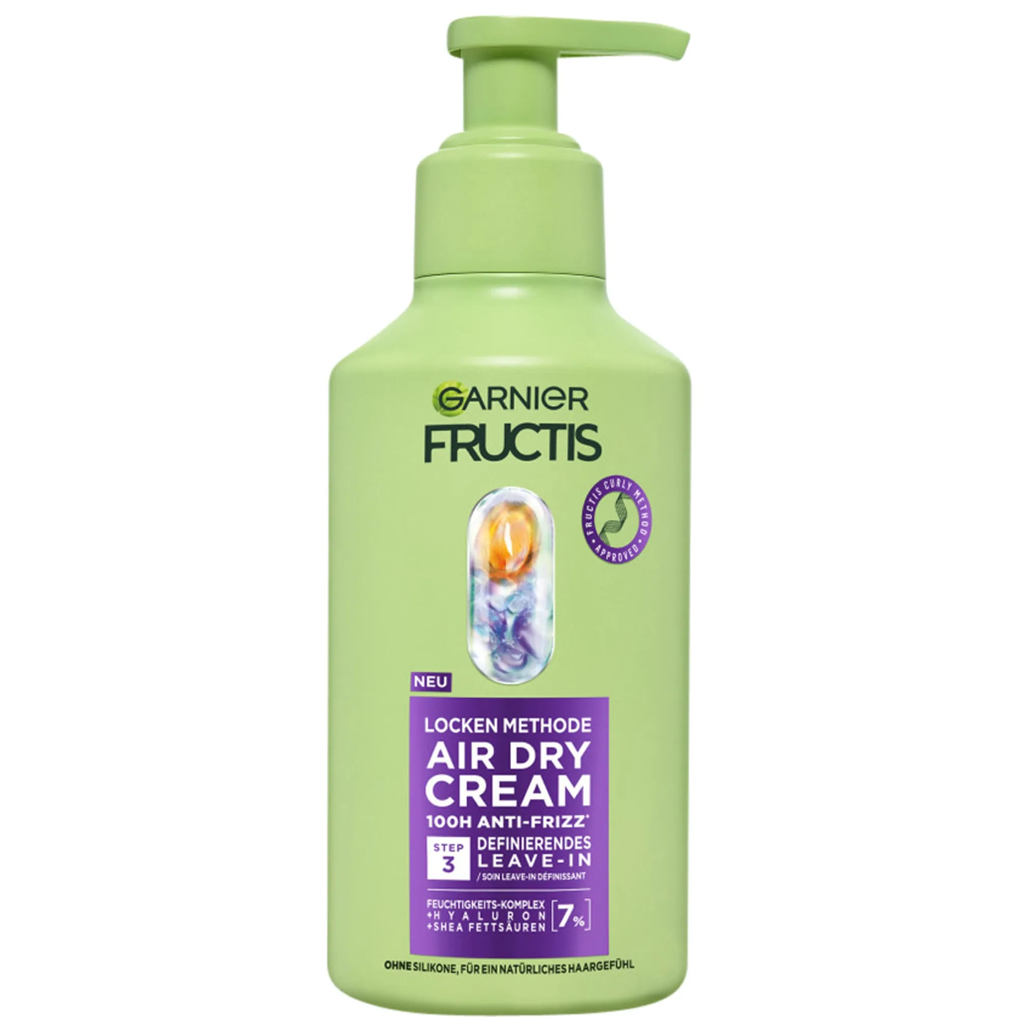 GARNIER Fructis lockmetod Air Dry Cream Hårinpackning