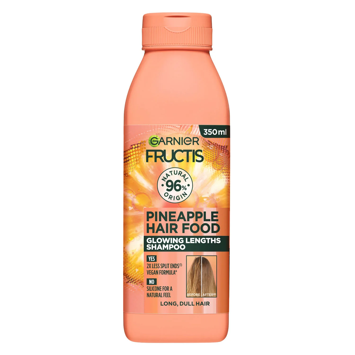 Fructis hair food pineapple - shampoo pitkille hiuksille