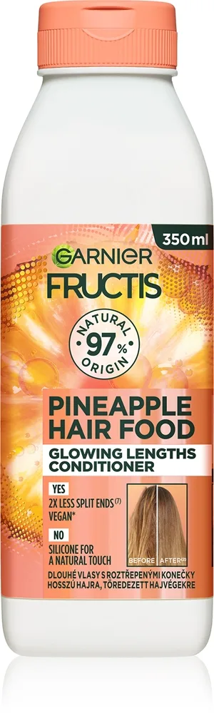 Garnier Fructis Pineapple Hair Food Uppljusande balsam för långt hår 350 ml