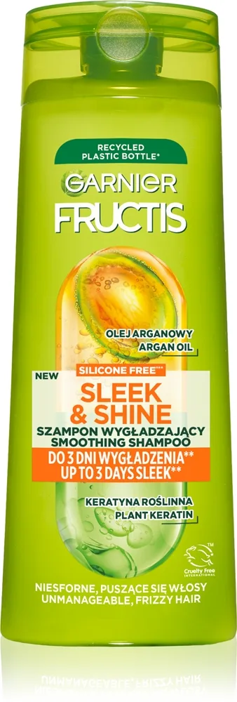 Garnier Fructis Sleek & Shine silottava shampoo 400 ml