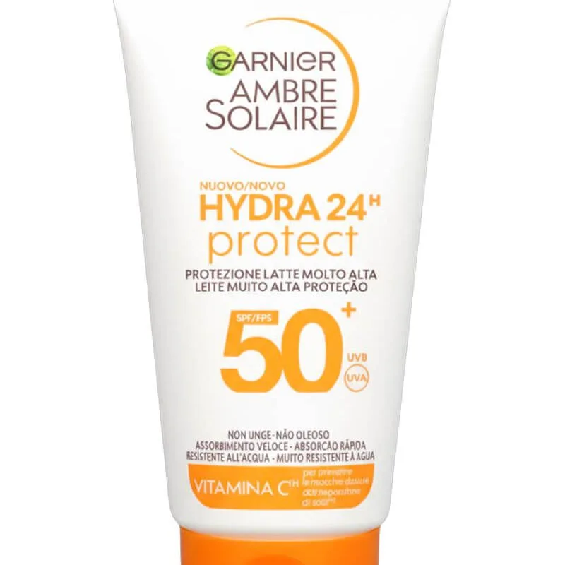 Garnier Hydra 24H Protect Latte Solare SPF 50+ 50 ml