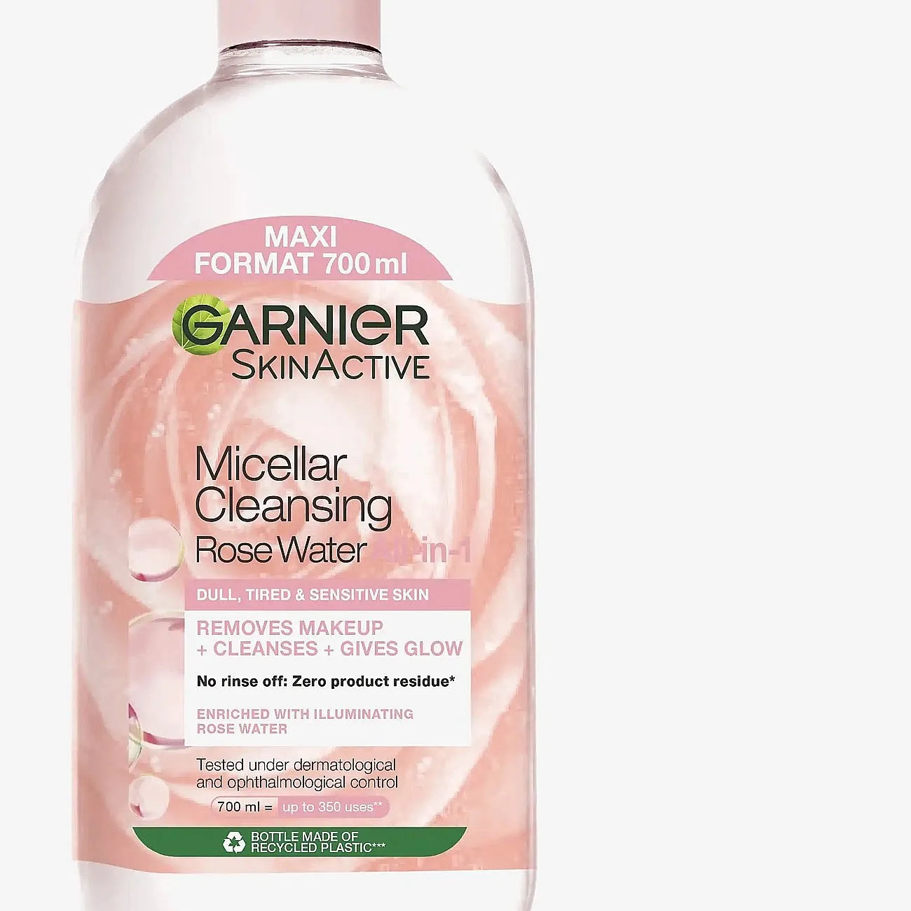 Garnier Micellar Rose Water Cleanse & Glow 700 ml