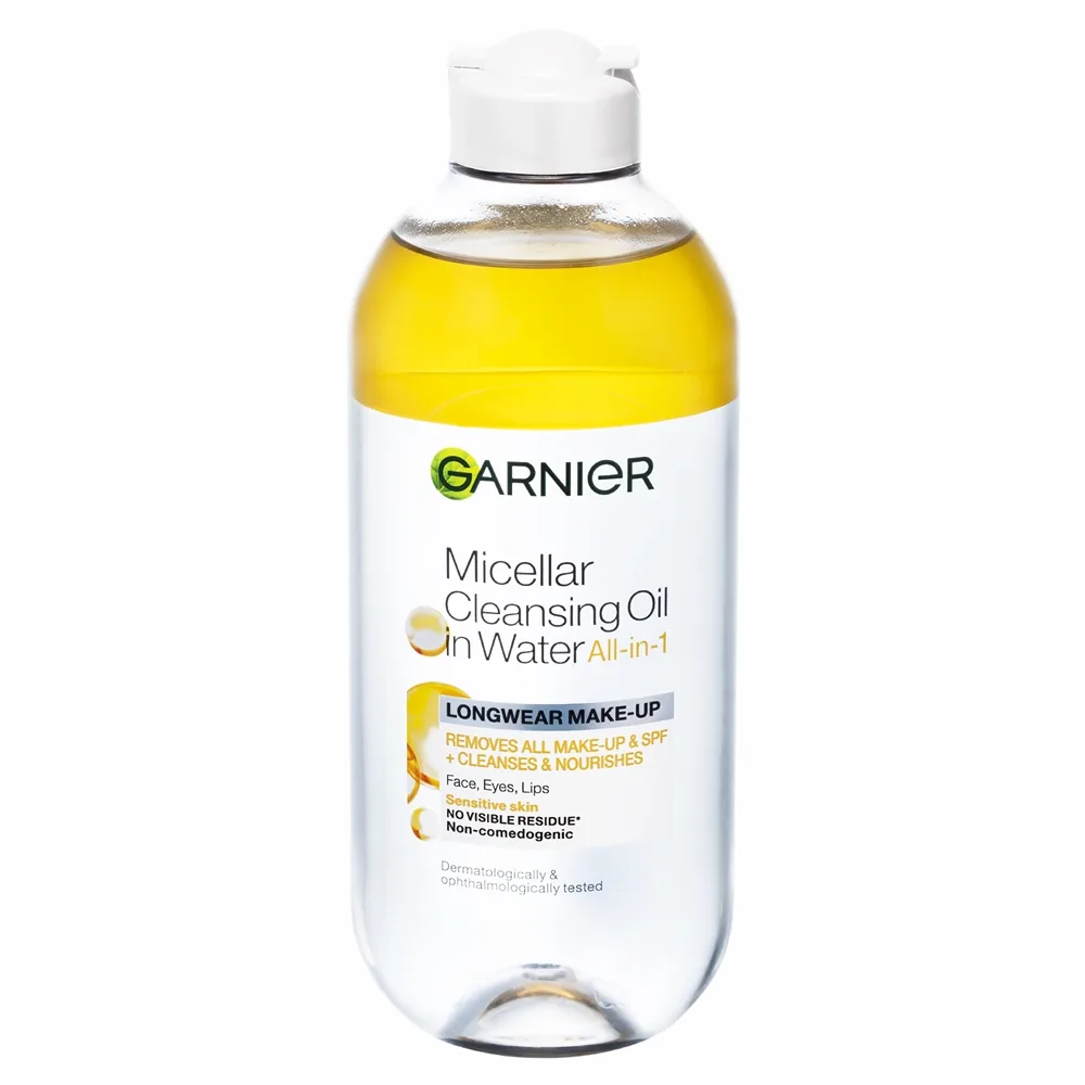 Garnier Micellar Två-fasigt micellärt vatten 3-i-1 400 ml