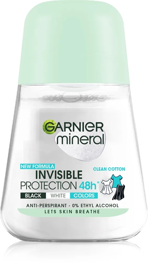 Garnier Mineral Black White Color Roll-on antiperspirant 50 ml