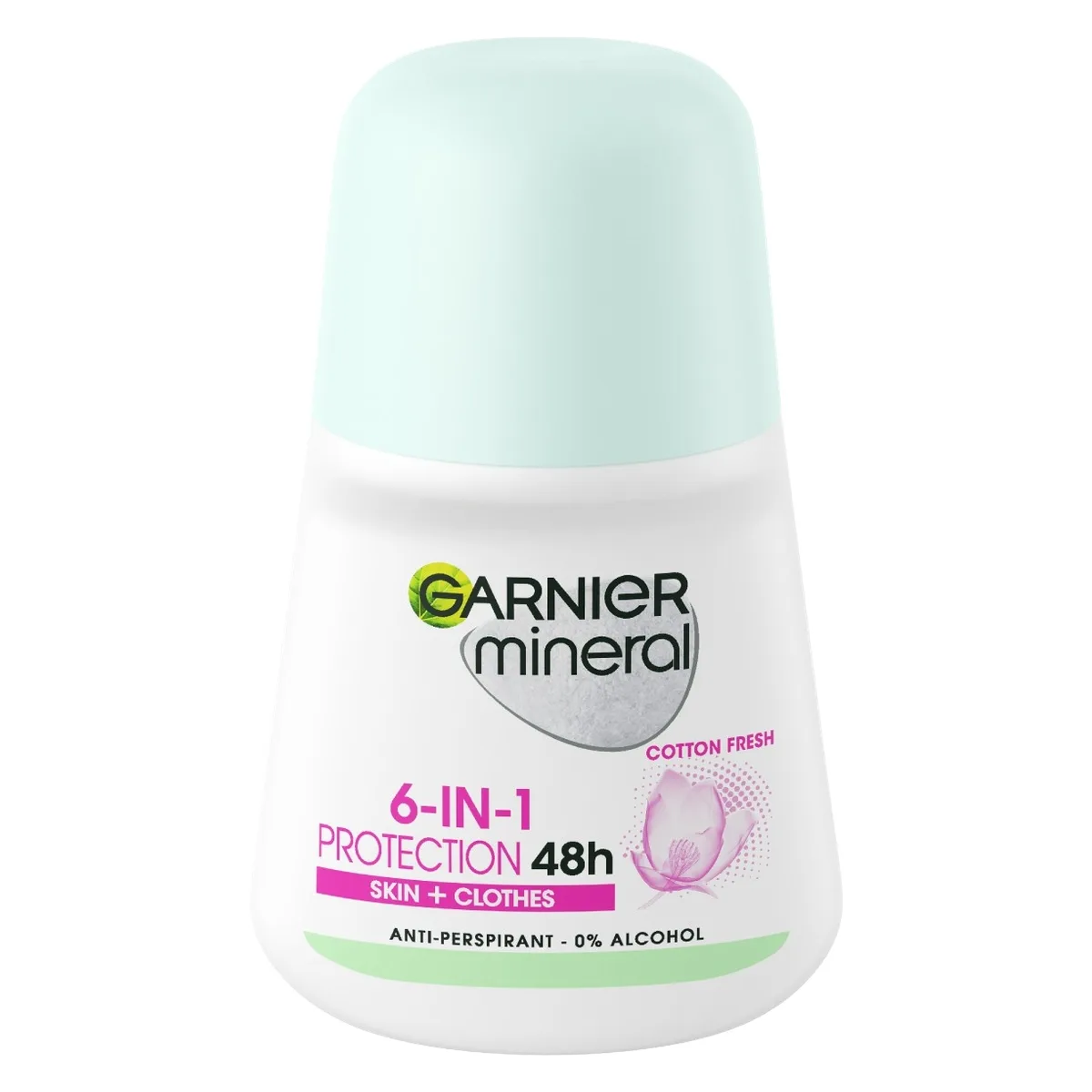 Garnier Invisible BlackWhiteColours 48hr Roll-on 50 ml