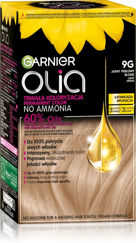 Garnier Olia Big Kit kestohiusväri sävy 4.26 Rose Violet 1 kpl