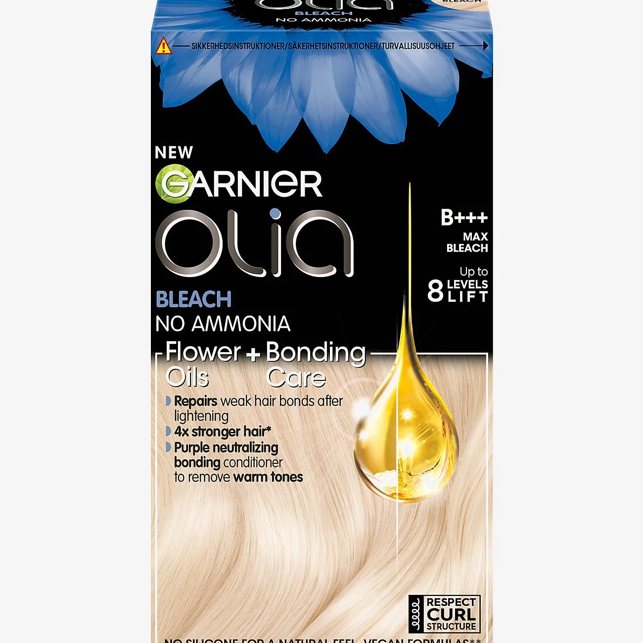 Garnier Olia Permanent Hair Color B+++ Max Bleach