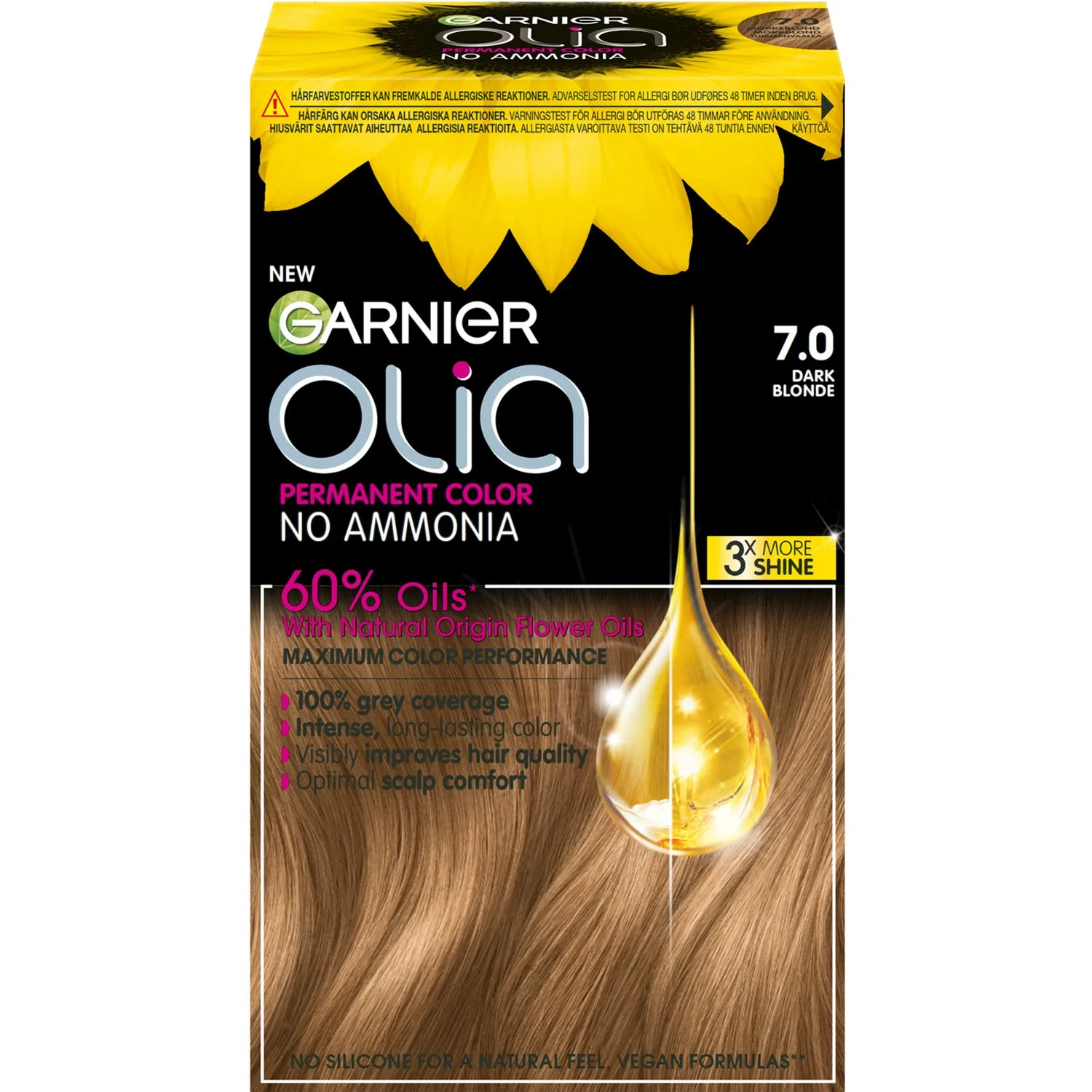 Garnier Olia Permanent Color 7.0 Dark Blonde