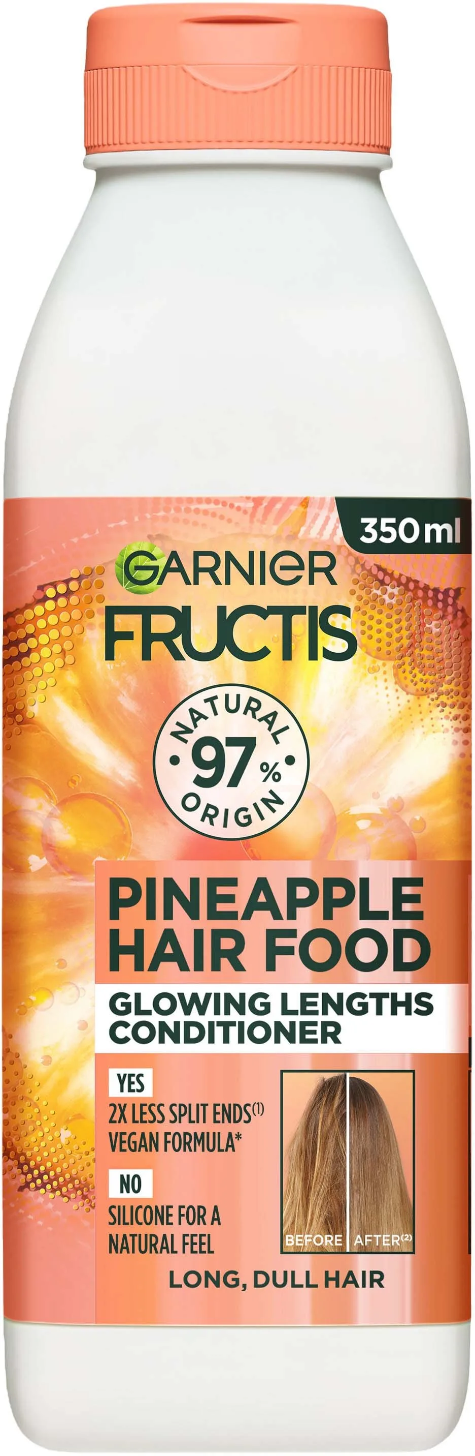 Garnier Fructis Hair Food Pineapple Conditioner - 350 ml.