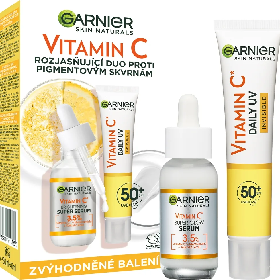 Garnier Skin Naturals Vitamin C Set med uppljusande effekt