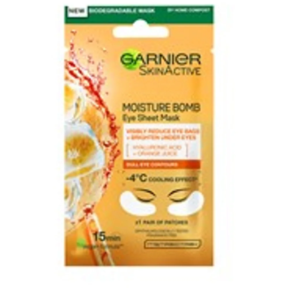 Garnier Skin Active Eye Tissue Mask Orange 1 pcs