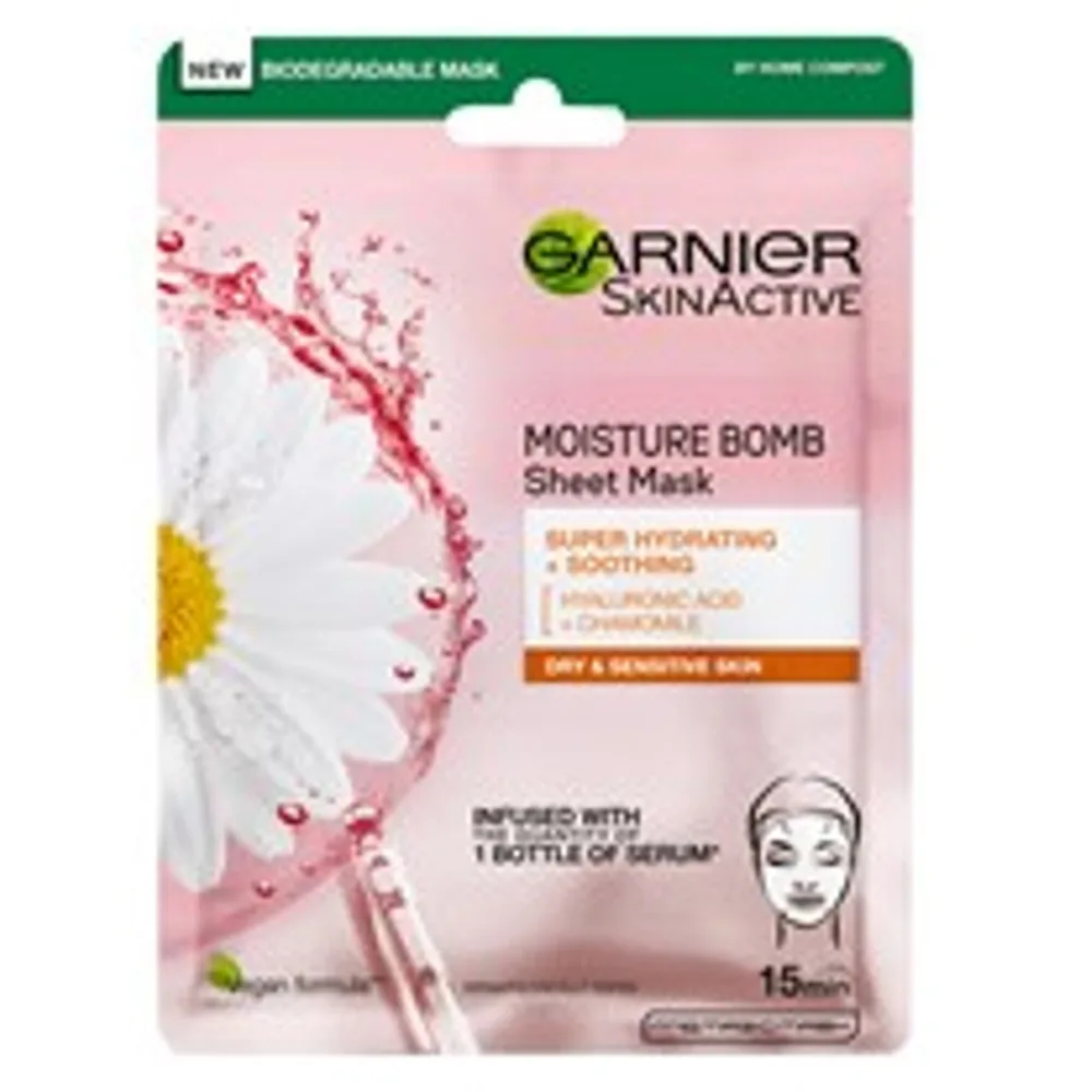 Garnier Skin Active Tissue Mask (Pink) 1 st