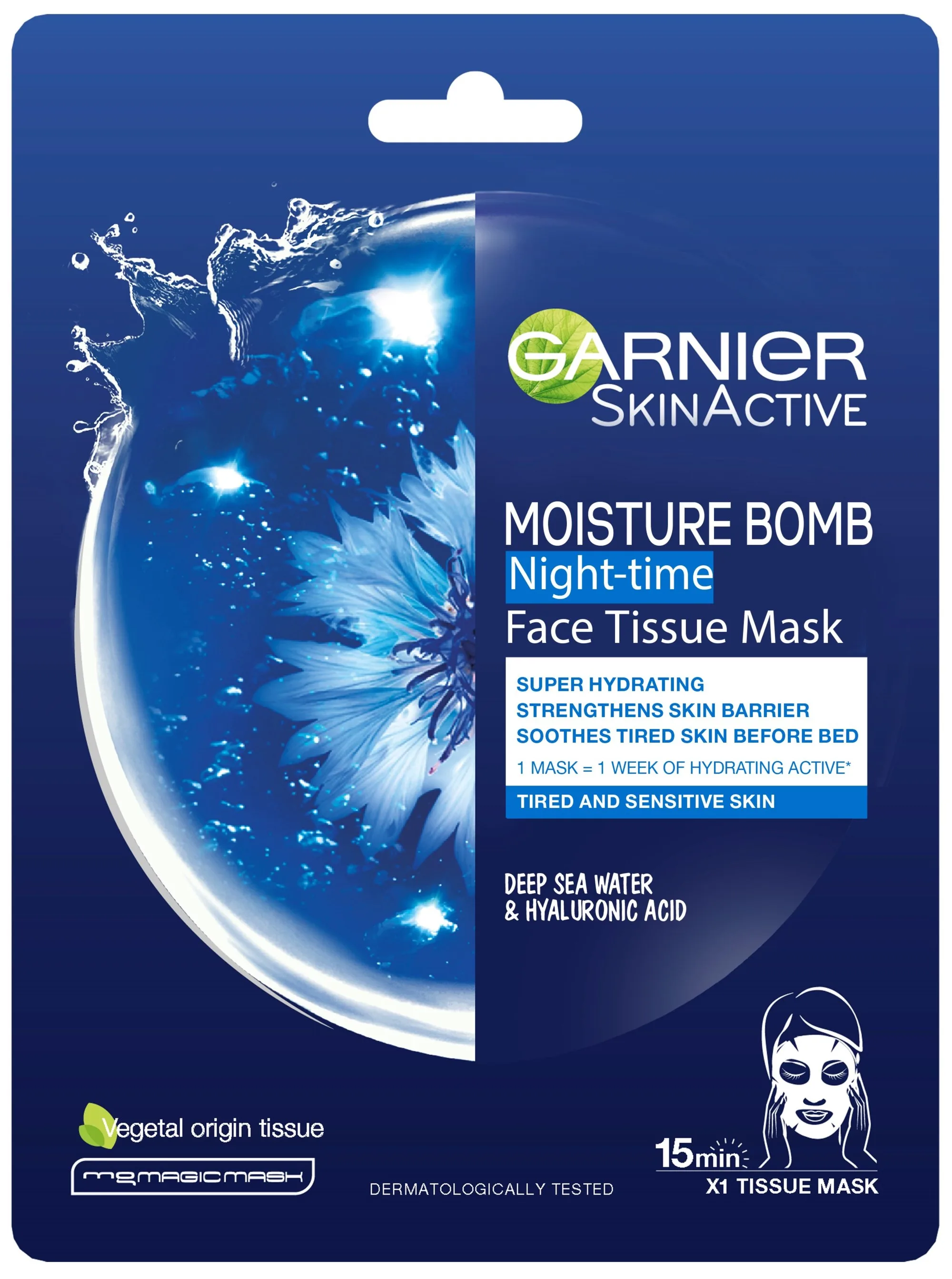 Garnier Skin Active Night tissue mask 28 g