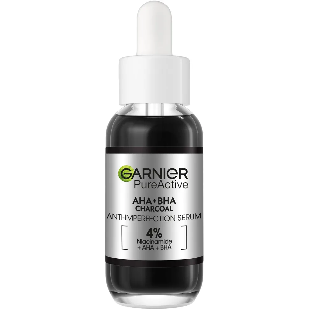 Garnier PureActive BHA Charcoal Anti-Imperfection Serum 30 ml