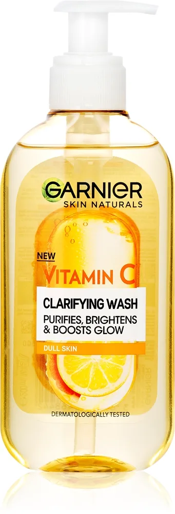 Garnier Vitamin C kirkastava puhdistusgeeli kasvoille 200 ml