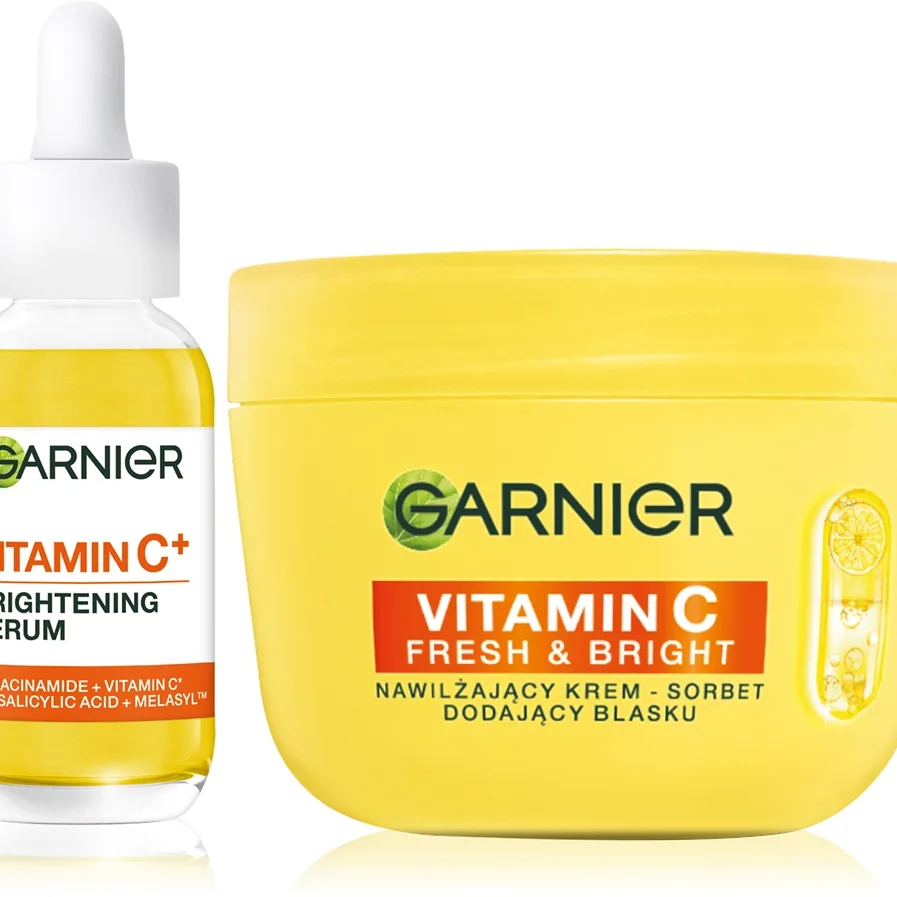 Garnier Vitamin C Set för lyster och återfuktning