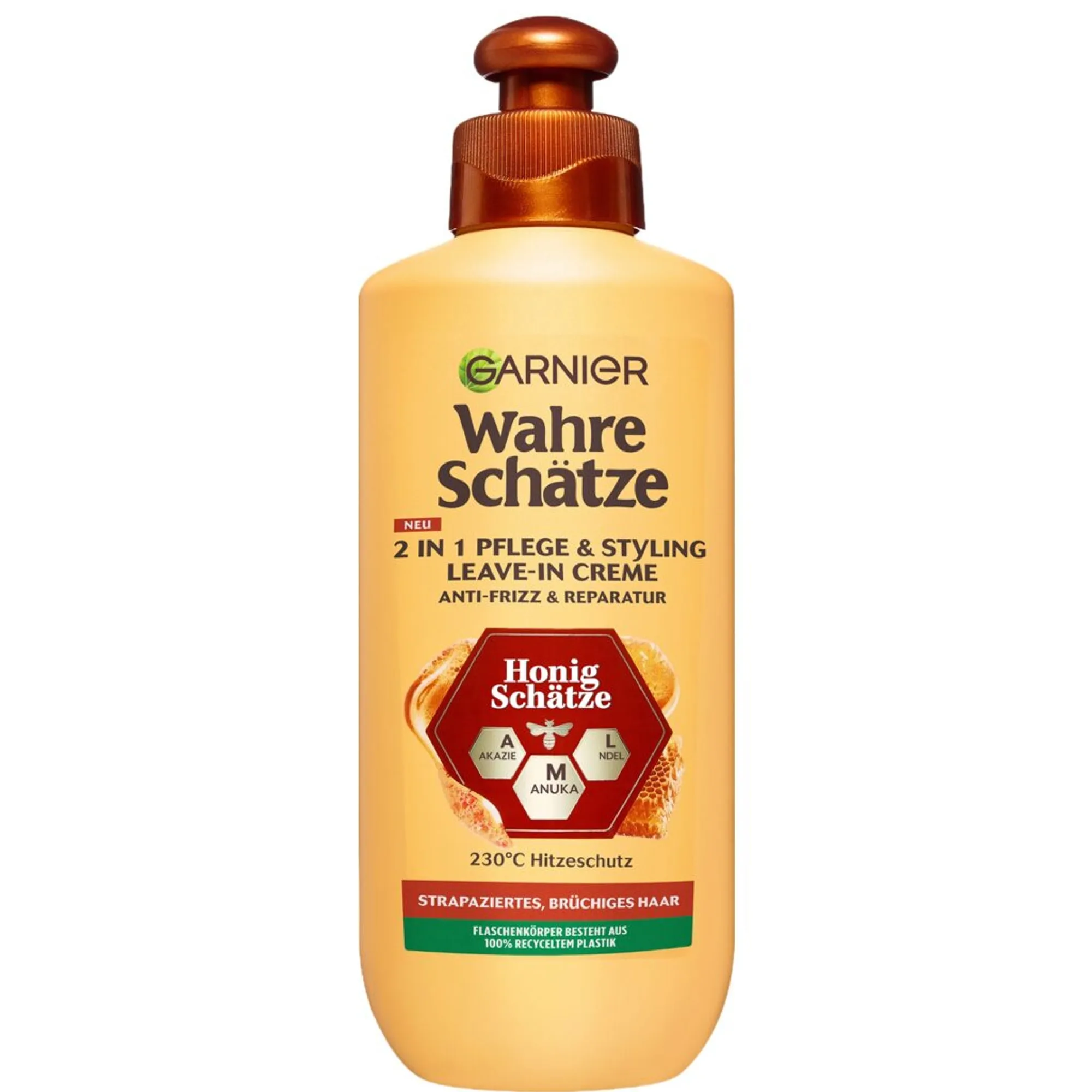 GARNIER Wahre Schätze 2-in-1 Care & Styling Honey Treasures Leave-in balsam