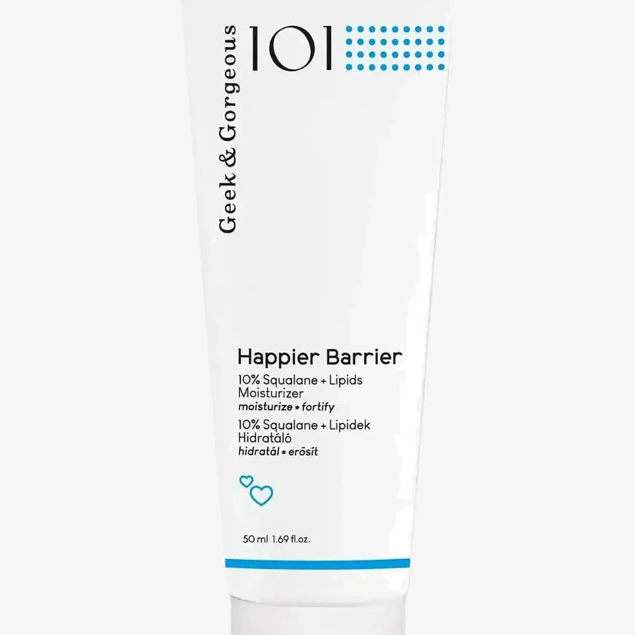 Geek & Gorgeous Happier Barrier 10% Squalane + Lipids + Green Tea Moisturizer - Nude - 50 ML