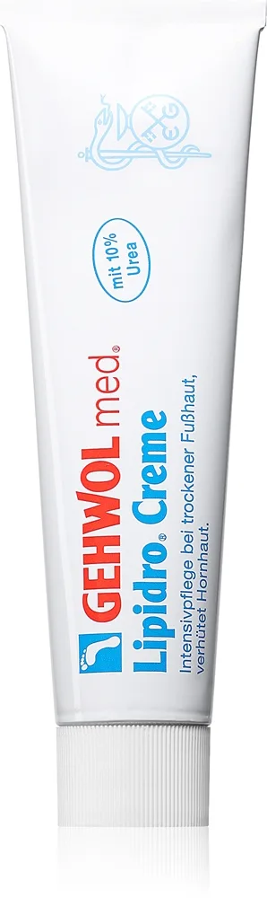 Gehwol Lipidro Cream jalkavoide kuivalle ja herkälle iholle 125 ml