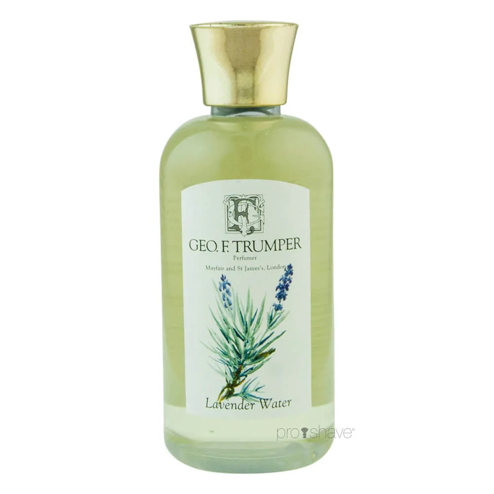 Geo F. Trumper Aftershave, Lavender Water, Plastikflaske, 100 ml.