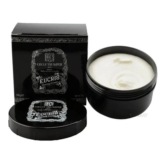 Geo F. Trumper Barbercreme i skål, Eucris, 200 gr.