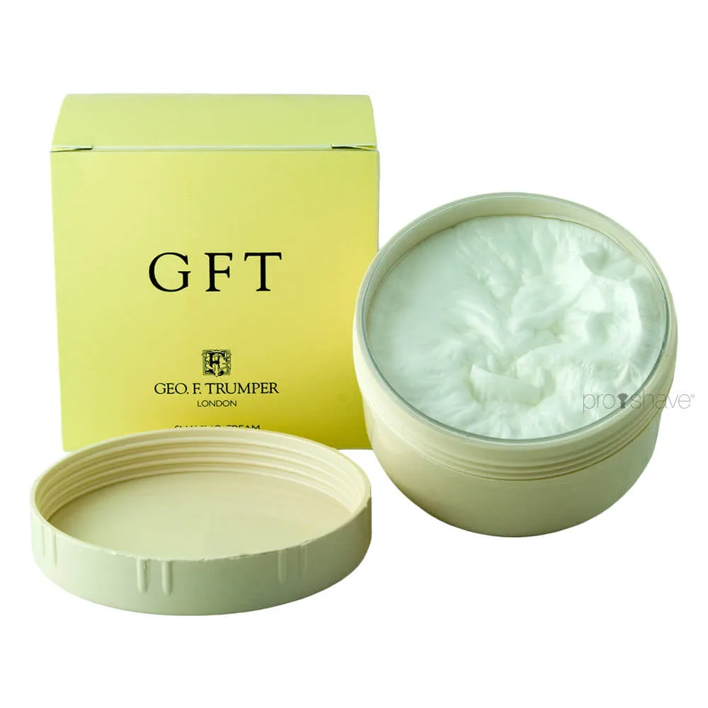 Geo F. Trumper Barbercreme i skål, GFT, 200 gr.