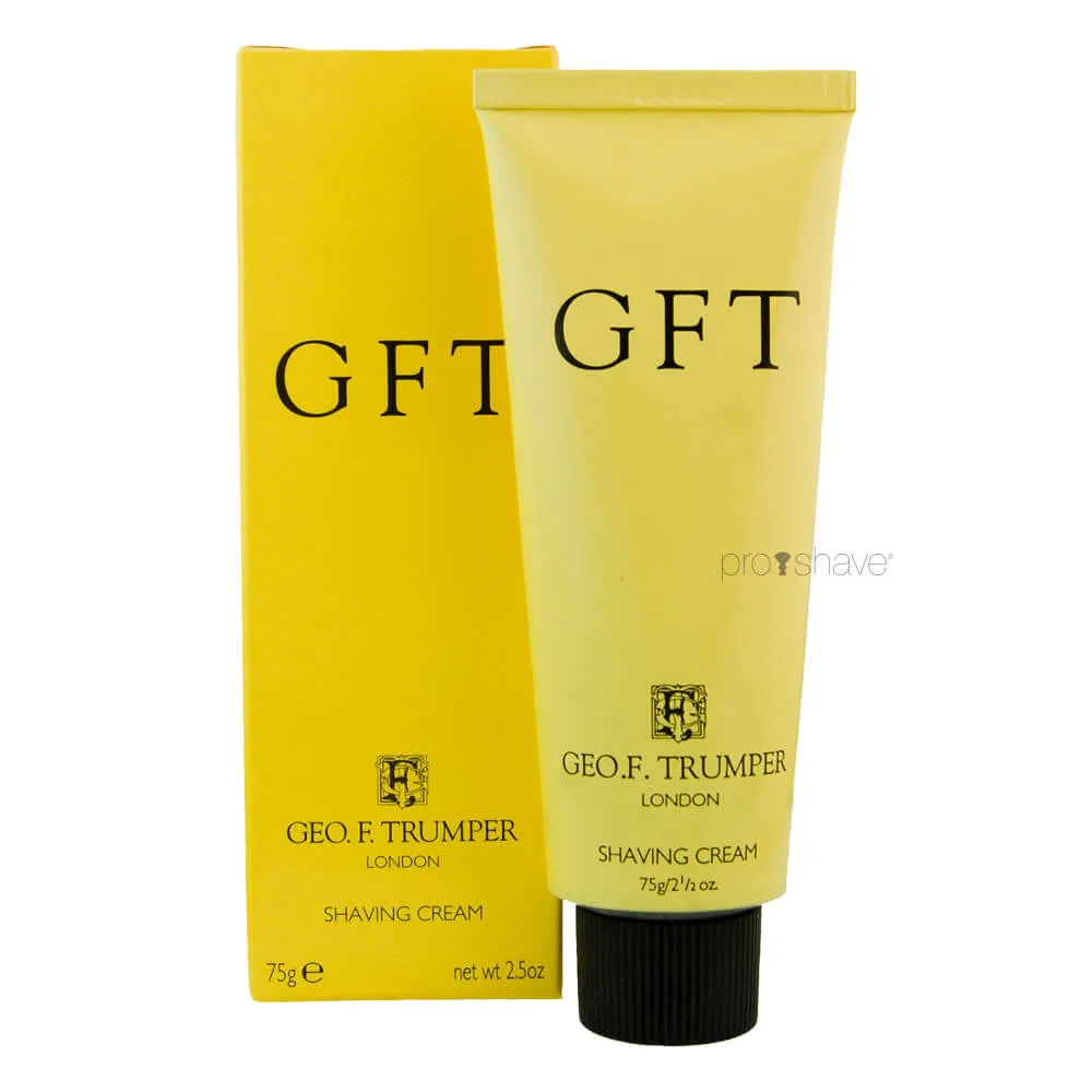 Geo F. Trumper Barbercreme på tube, GFT, 75 gr.