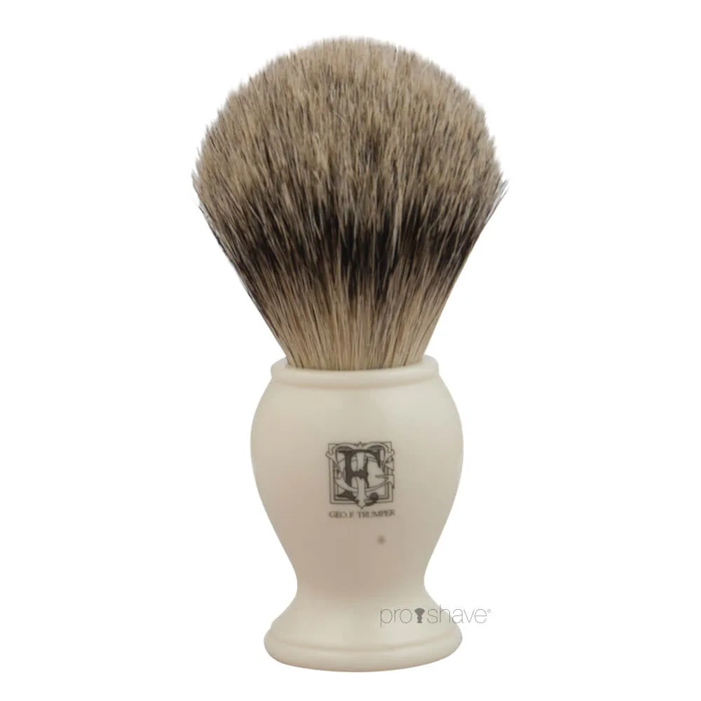 Geo F. Trumper Barberkost, Super Badger, Medium, PB-Range, Ivory