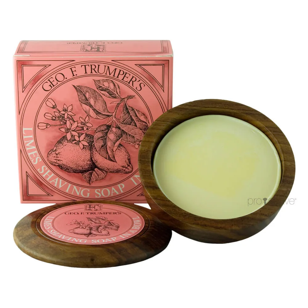 Geo F. Trumper Barbersæbe i skål, Limes, 80 gr.