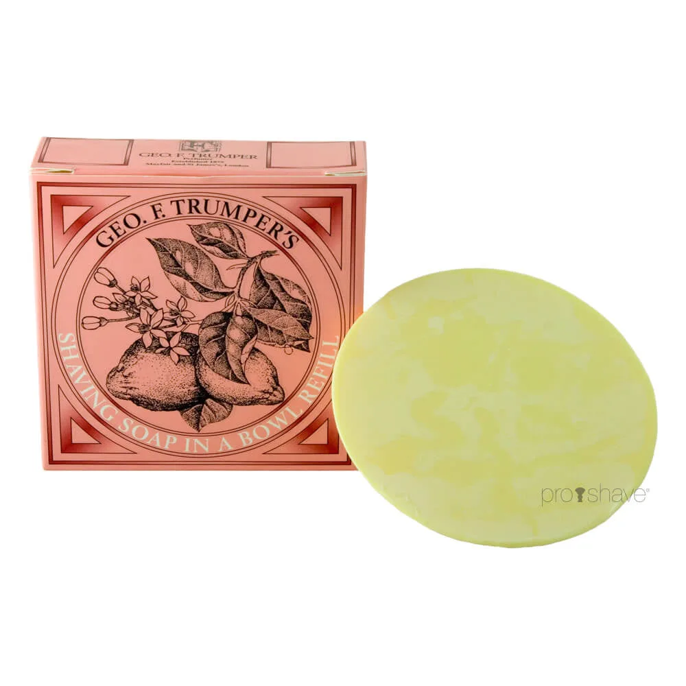 Geo F. Trumper Barbersæbe, Refill, Limes, 80 gr.
