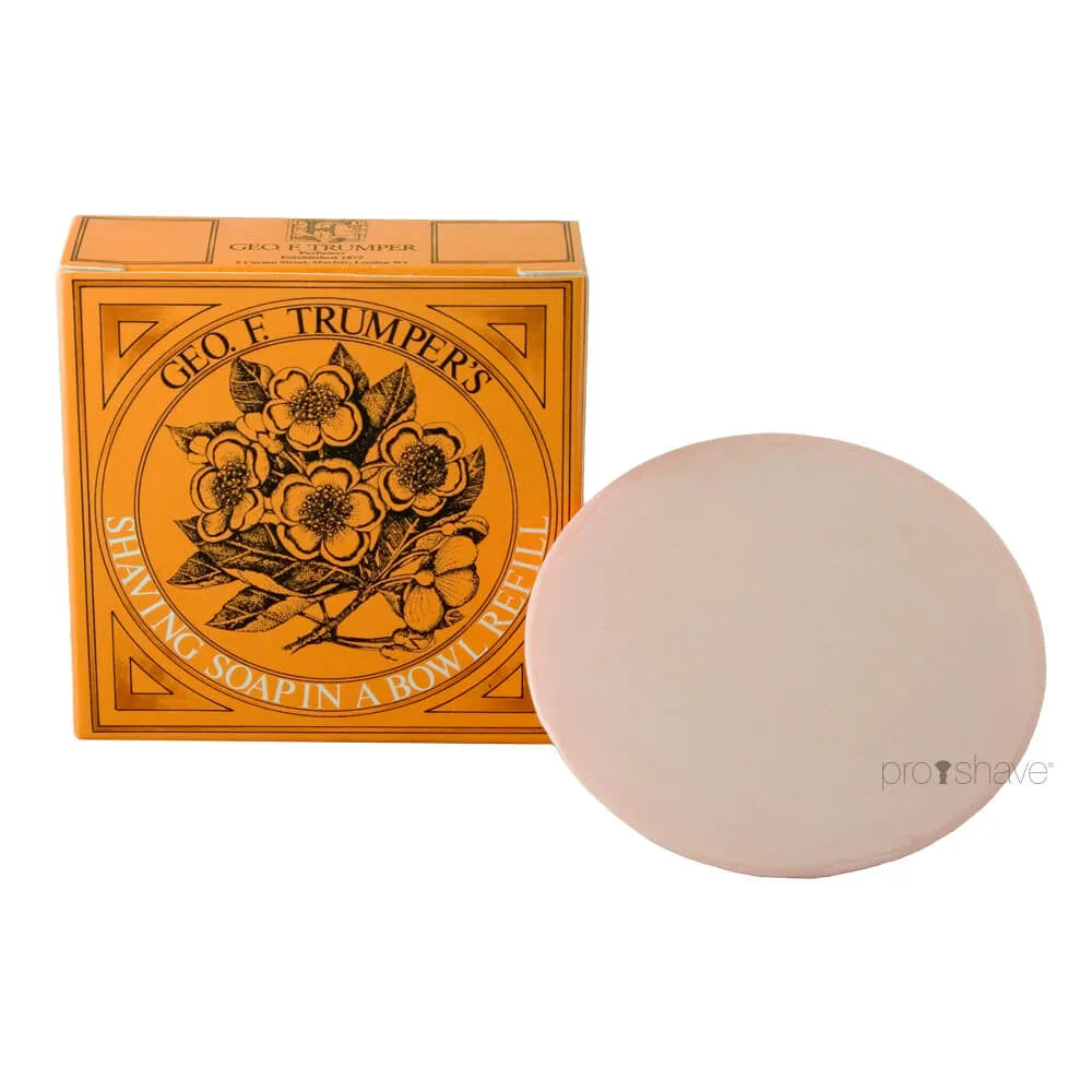 Geo F. Trumper Barbersæbe, Refill, Mandel, 80 gr.
