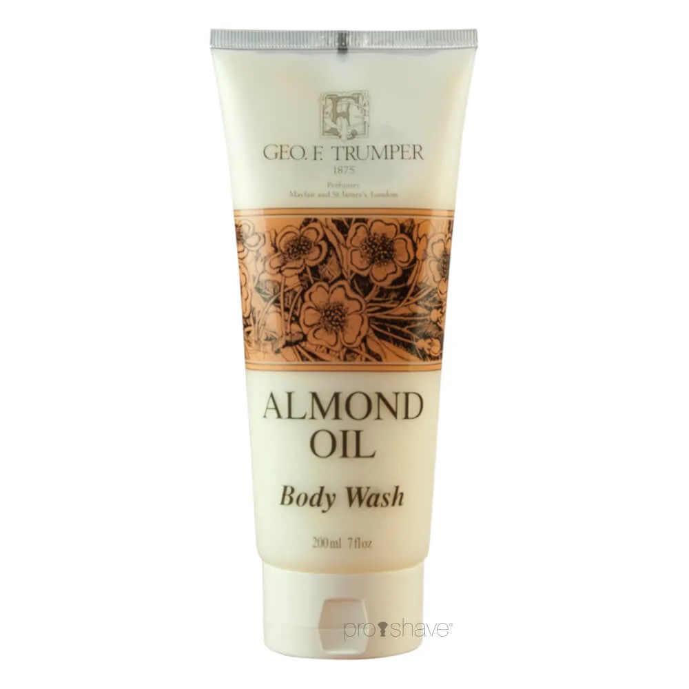 Geo F. Trumper Bodywash, Mandel, 200 ml.