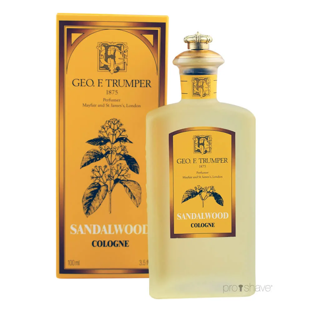 Geo F. Trumper Cologne, Sandeltræ, 100 ml.