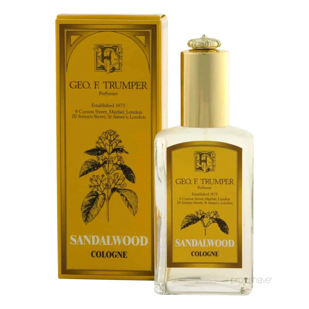Geo F. Trumper Cologne, Sandeltræ, 50 ml.