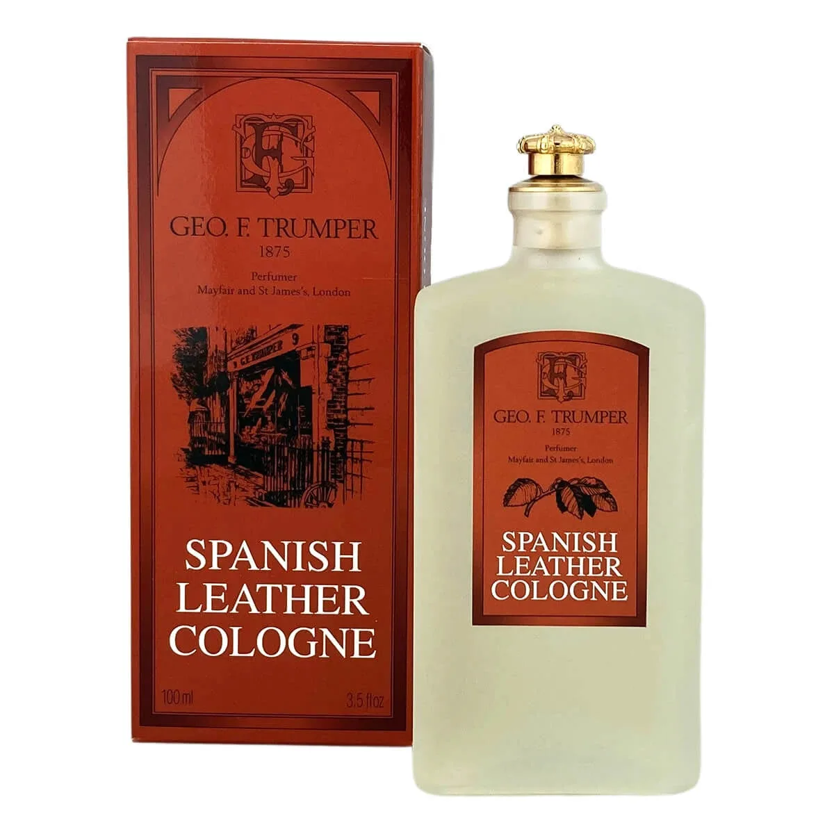 Geo F. Trumper Cologne, Spanish Leather, 100 ml.